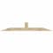Ekena Millwork Portland Rough Sawn Timber Gable Bracket, Douglas Fir, 96"W x 16"H x 6"D x 6"F, 4/12 Pitch GBW096X16X0606POR00RDF - alternate 1